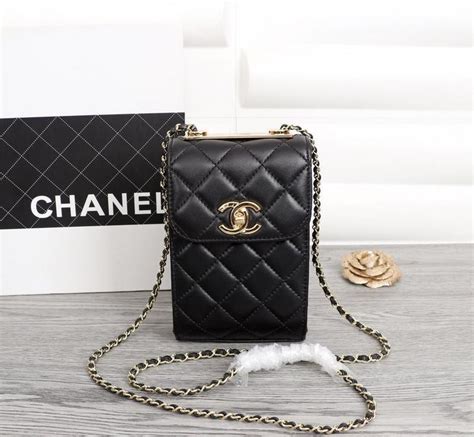 replica chanel phone cases|chanel cell phone crossbody.